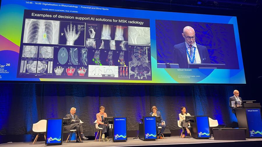 EULAR 2026 trekt kaart van artificiële intelligentie