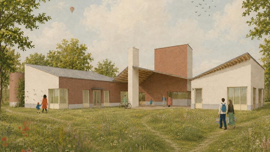 Le nouveau centre communautaire de Malem prend forme