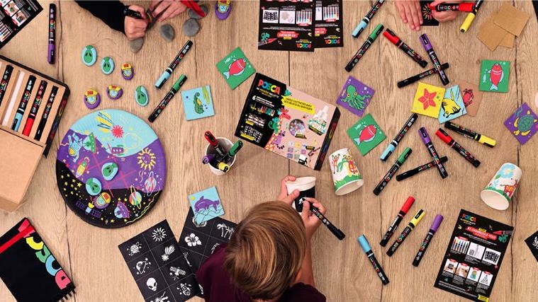 POSCA lanceert zijn kinderpakket ‘Mijn eerste koffer’