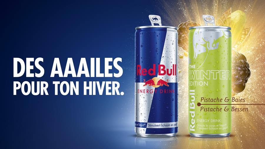 Nouvelle Red Bull Winter Edition saveur pistache et baies