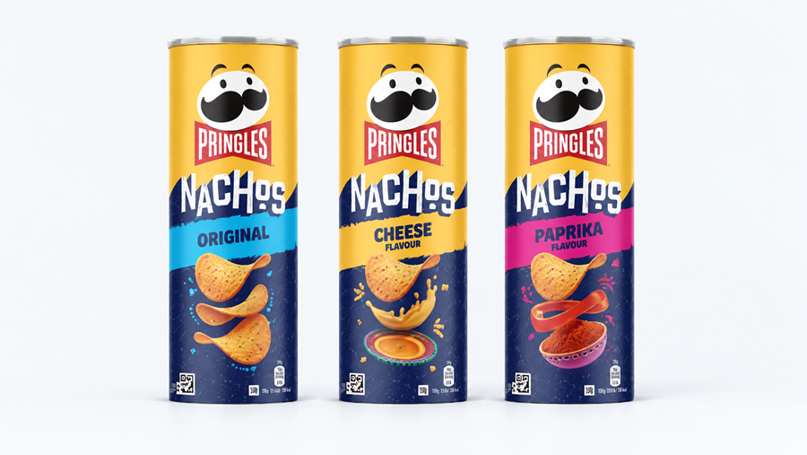 Pringles lanceert Nachos: maïschips in de iconische Pringles-vorm