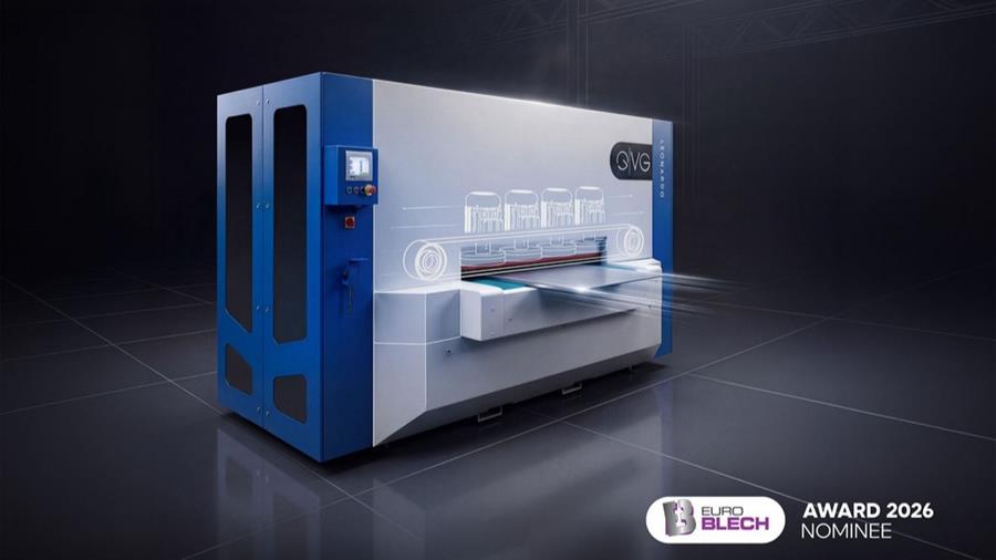 Leonardo van VG Machines genomineerd voor EuroBLECH Award