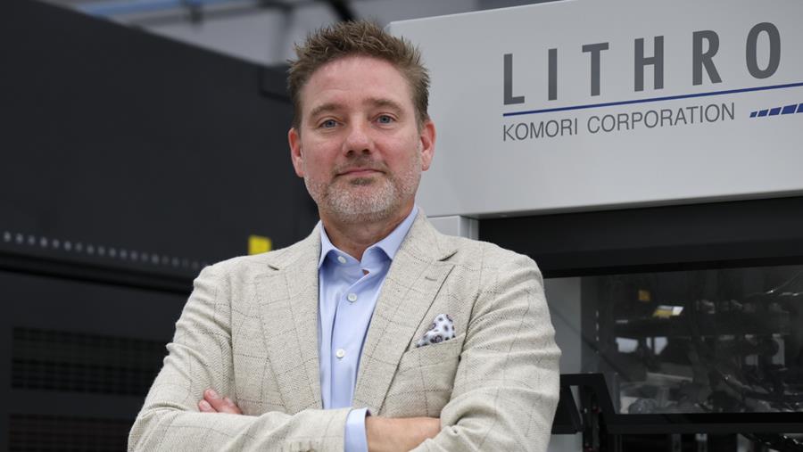 Jacob Hummel est nommé directeur commercial chez Komori Europe