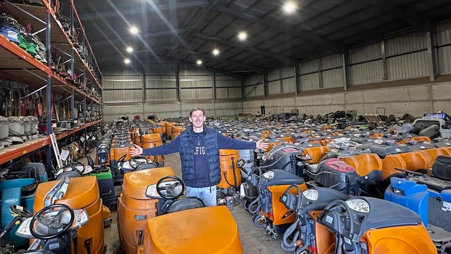 Cleanmachines.eu, Vinted voor professionele schoonmaakmachines
