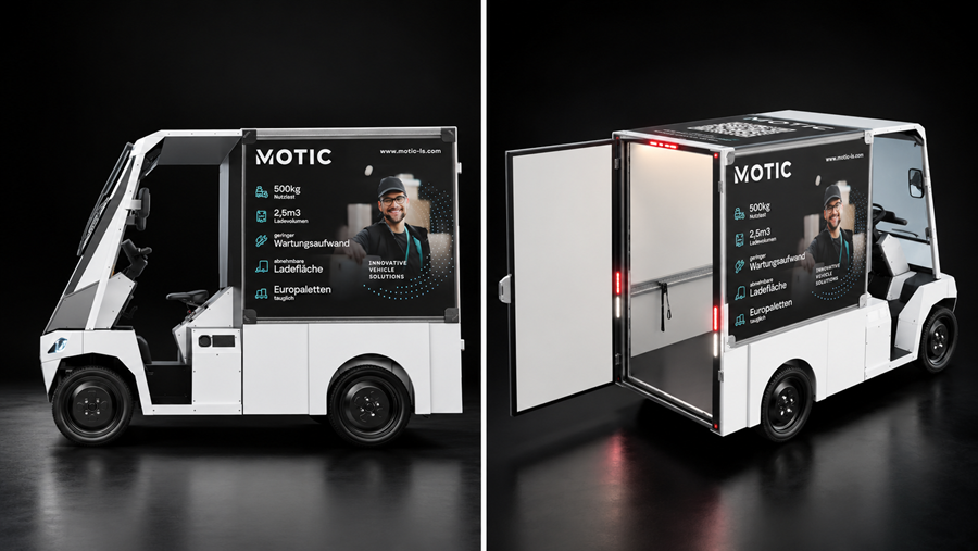 Le MOTIC Cargobeast prêt pour la production en série grâce à Vanguard et HAINZL