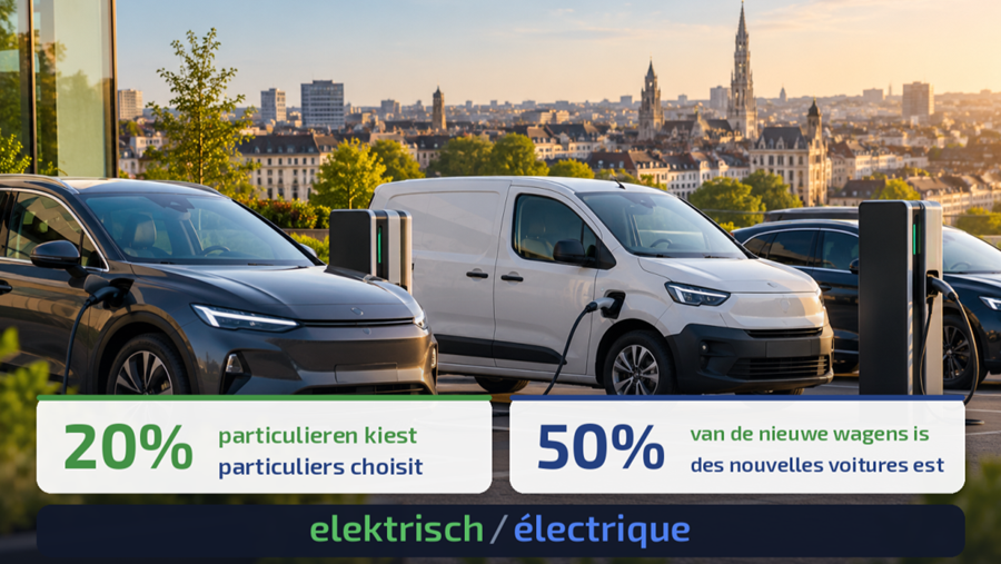 EV Belgium vraagt stabiel beleid na elektrisch record