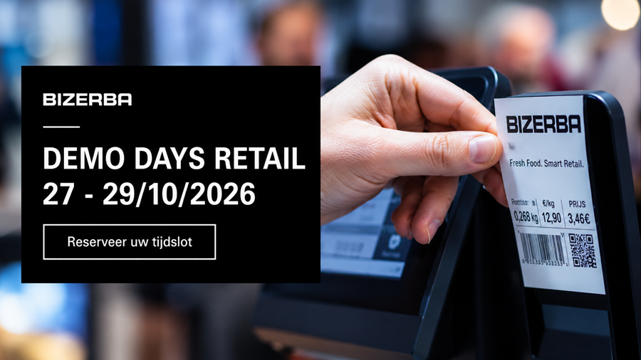 Herfst Demodagen Retail 2026: Bizerba toont AI-productherkenning in Zellik