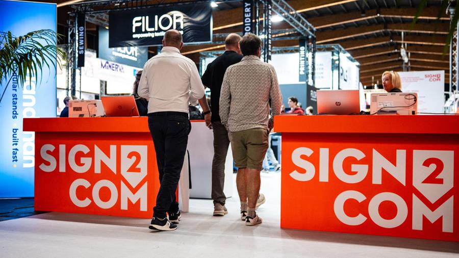 Sign2Com ontvangt meer dan 2.000 bezoekers in Kortrijk