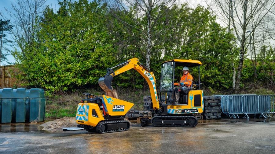 Ontdek het elektrische gamma van JCB