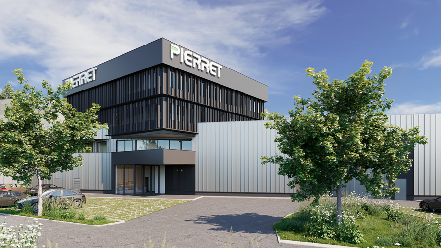 Pierret investeert € 100 miljoen in een nieuwe fabriek