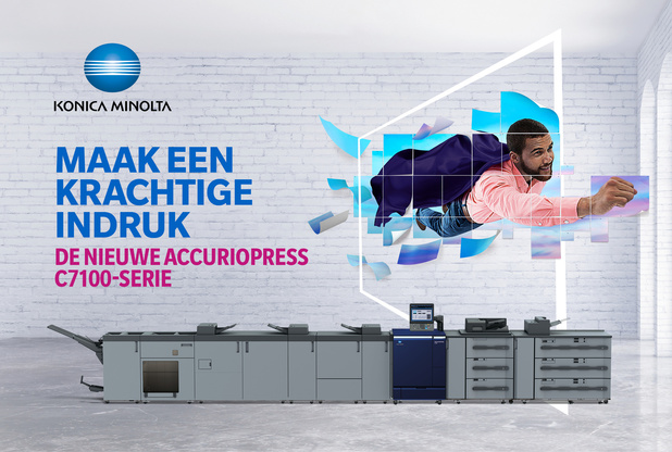 Maak een krachtige indruk met de AccurioPress C7100-serie