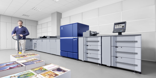 Konica Minolta viert het succes van de AccurioPress C14000 Serie