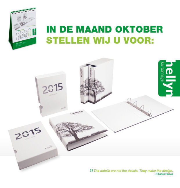 Afwerken tot in de puntjes... daar staat Hellyn Kartonnage voor!