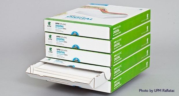 Verkrijgbaar bij Antalis: Raflatac zelfklevend