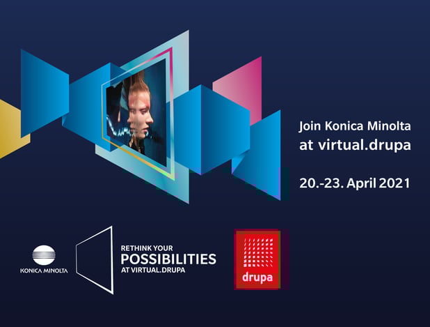 Que vous réserve Konica Minolta lors de la Drupa virtuelle ?