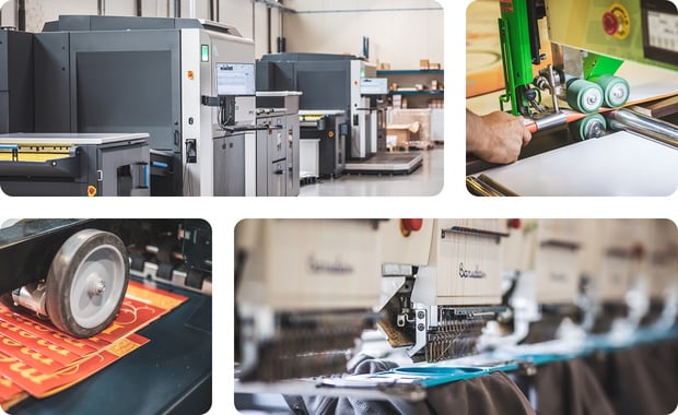 La production en interne de Print.com garantit une qualité constante