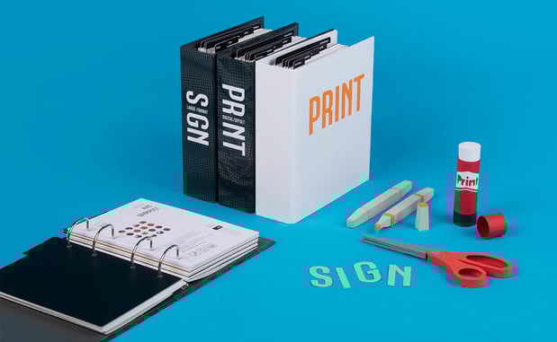 Des catalogues d'échantillons avec votre propre couverture