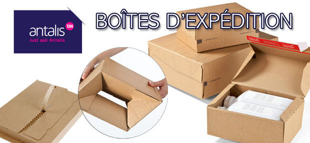 Boîte d'expédition Antalis : plus qu'une simple boîte