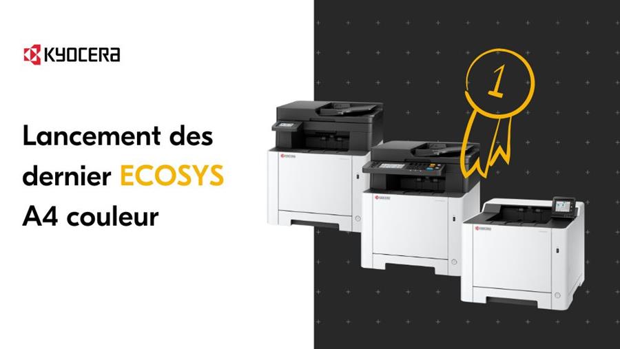 Kyocera présente huit nouvelles imprimantes couleur ECOSYS