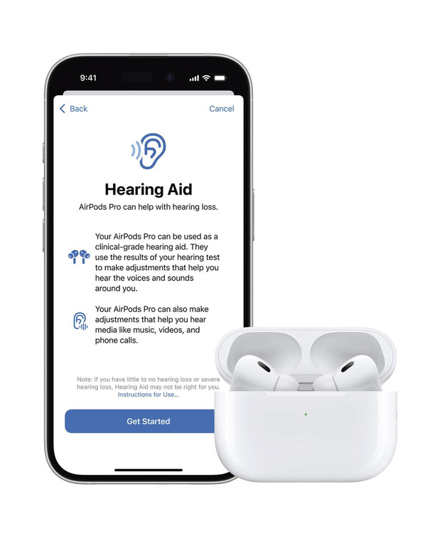 AirPods-oortjes als gehoorapparaat 