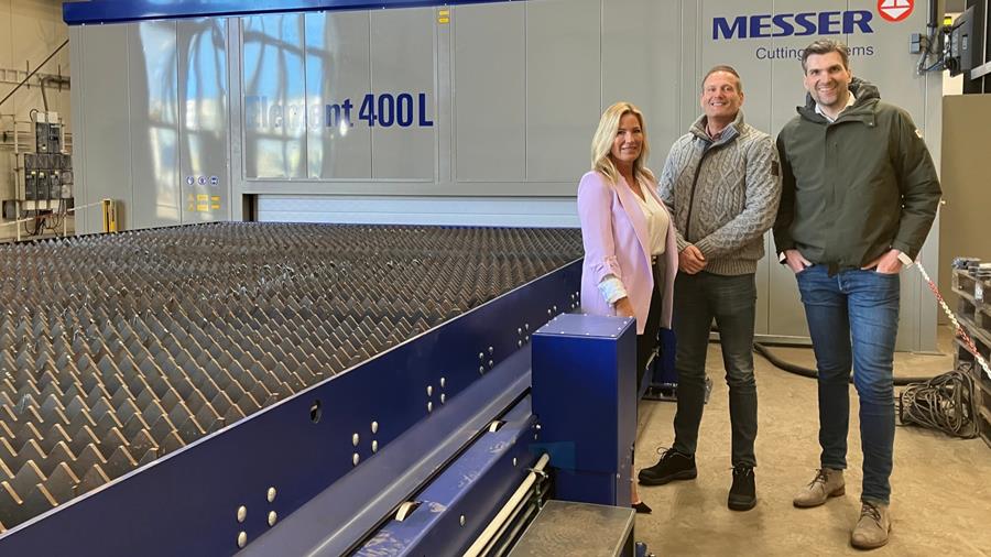 ESC s'offre la plus grande machine de découpe laser fibre