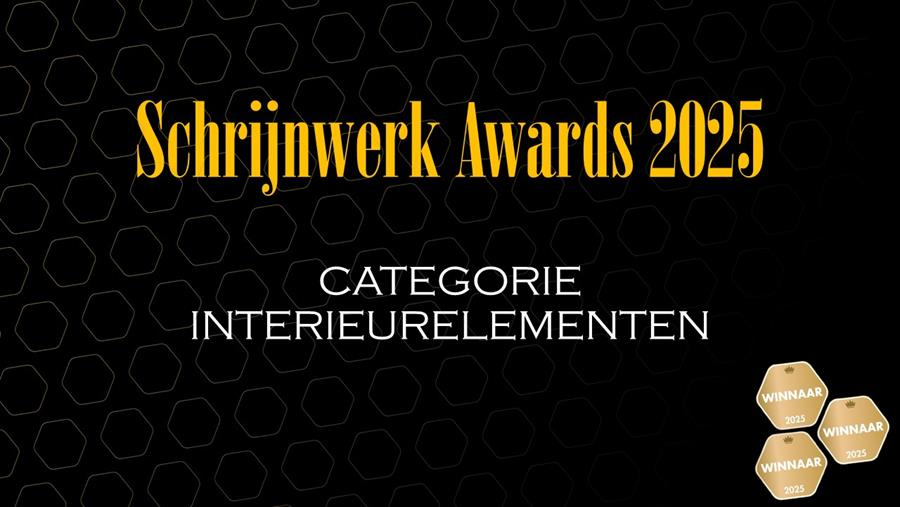 Les nominés aux Trophées Menuiserie: Éléments d'intérieur