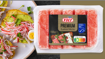 Bâtonnets de surimi VICI Premium : le snack riche en protéines pour tous les âges.