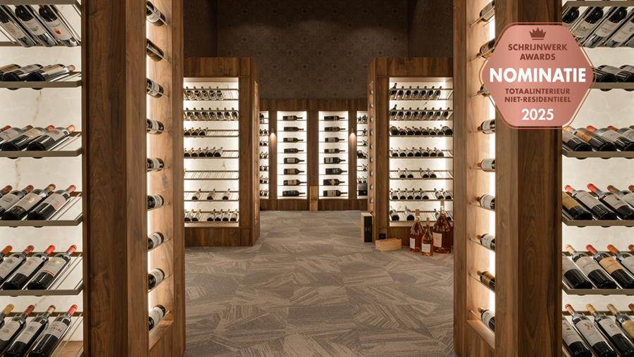 Exclusieve wijnruimte met tijdloze grandeur