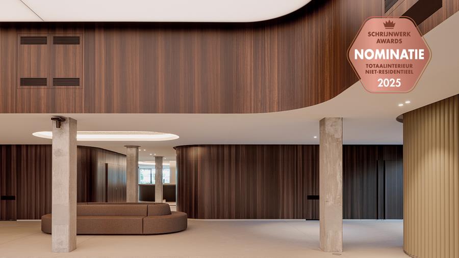 Totaalinrichting kantoor met focus op detail en akoestiek