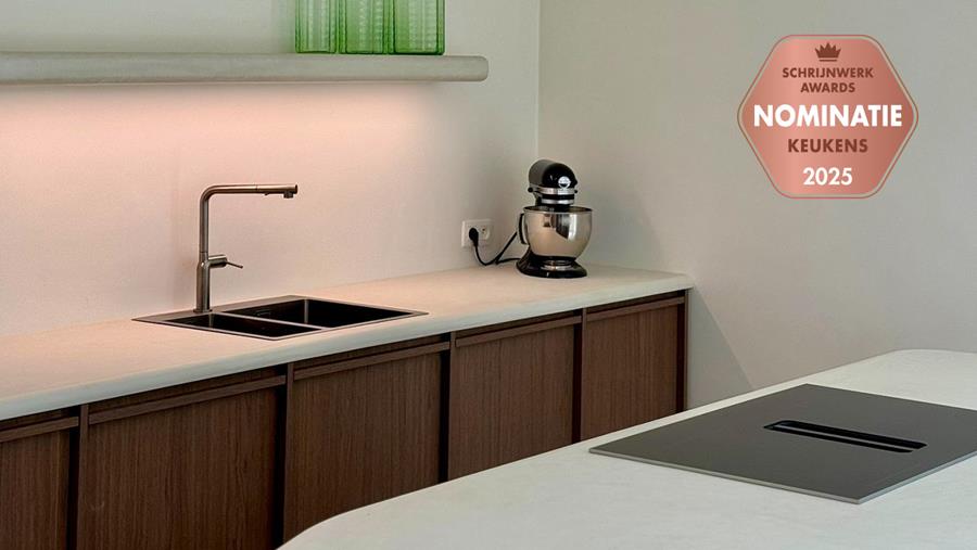 Japandi-keuken met ziel in een historische pastorie