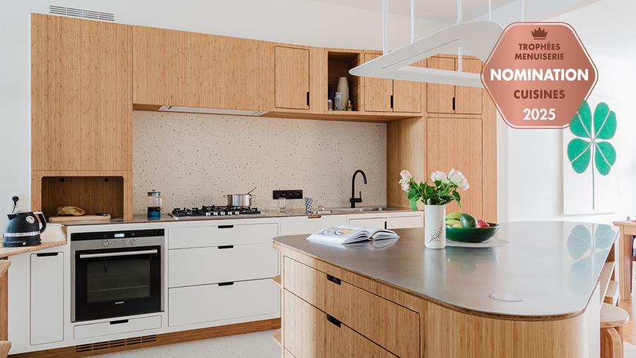 Un mélange intemporel entre bambou, acier et inox