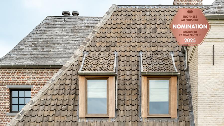 Toiture et boiseries traditionnelles de caractère à Pelt