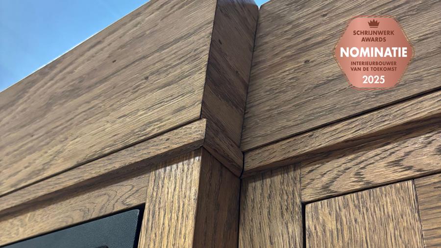 Buffetkast met lichtaccenten