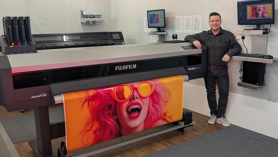 FastSigns Scotland is eerste bètatester voor Acuity Triton-printer van Fujifilm