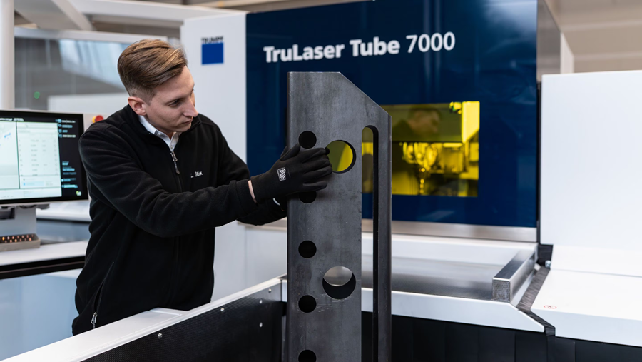 TRUMPF présente sa machine de découpe laser de tubes la plus productive et la plus flexible