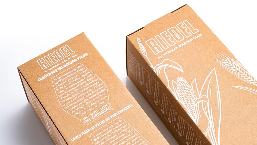 Mondi ontwikkelt nieuwe bruine papieren verpakking met witte digitale print