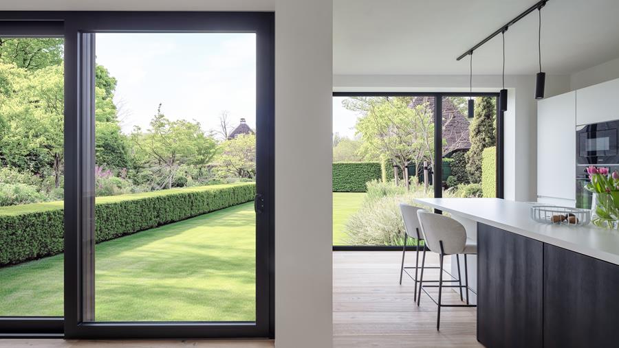 Architectuur verlegt de grenzen van pvc-schuiframen