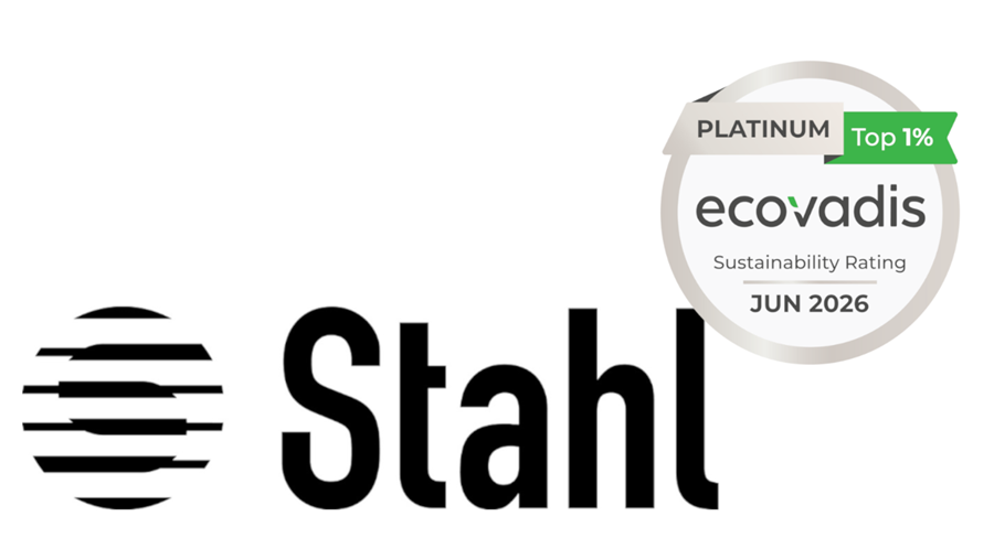 Stahl opnieuw EcoVadis Platinum: al 5 jaar bij duurzaamste 1%