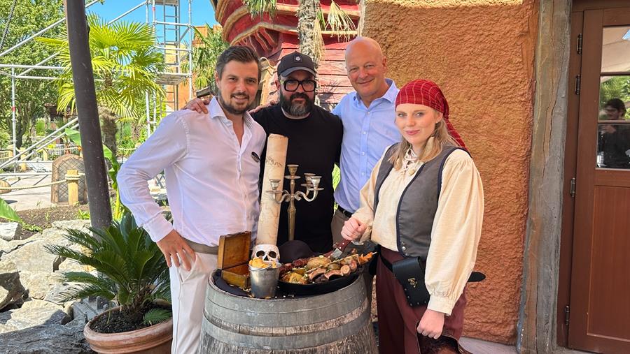 Plopsaland Belgium dévoile son tout nouveau "Piratengrill"