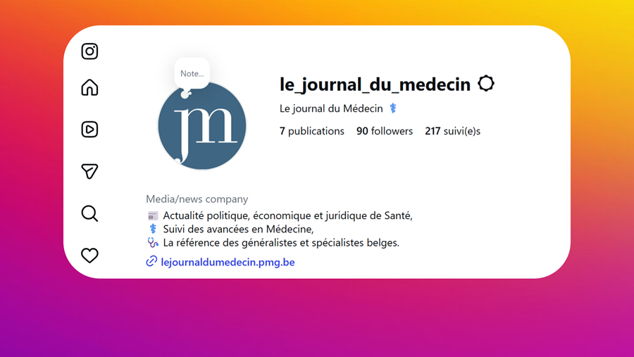 Le journal du Médecin, aussi sur Instagram !