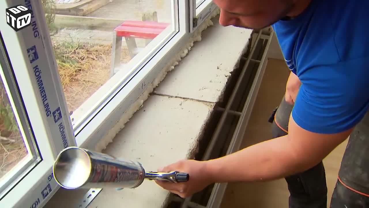 Poser les fenêtres dans un appartement